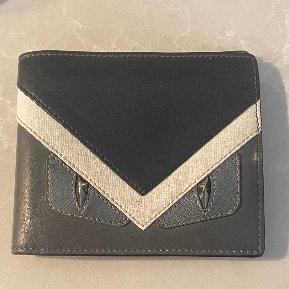 Fendi Bug Eyes Bifold Wallet